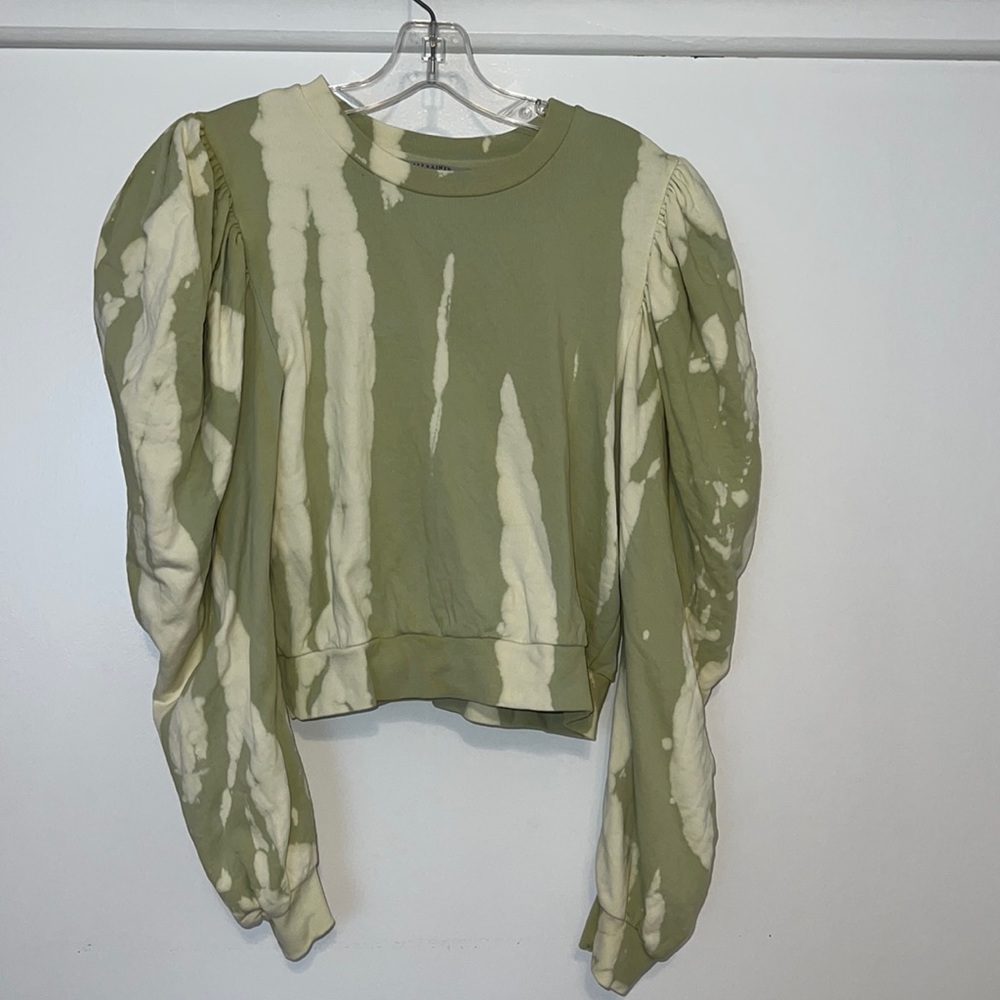 Allsaints puff sleeve sweater